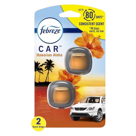 Febreze Febreze Hawaiian Aloha Scent Car Air Freshener 0.06 oz Liquid 2 pk 01107